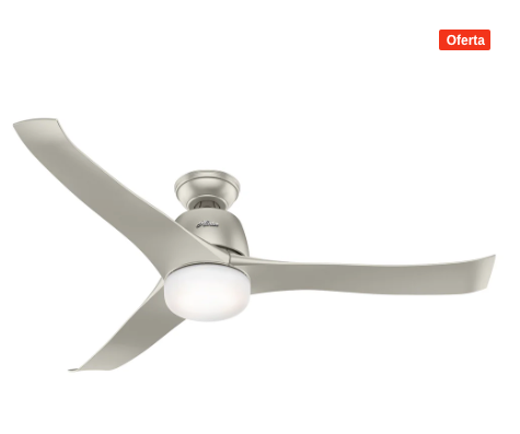 VENTILADOR DE TECHO HARMONY 54” C/LUZ Y C/REMOTO