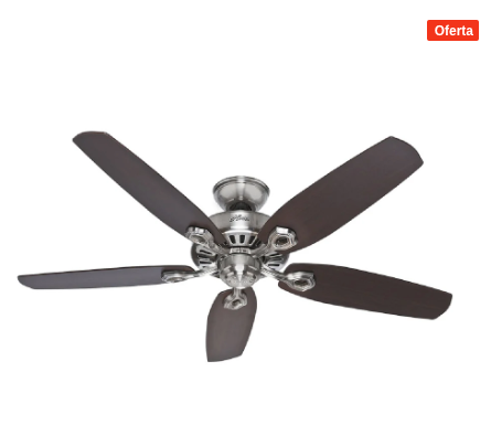 VENTILADOR DE TECHO HUNTER BUILDER´S ELITE 52”